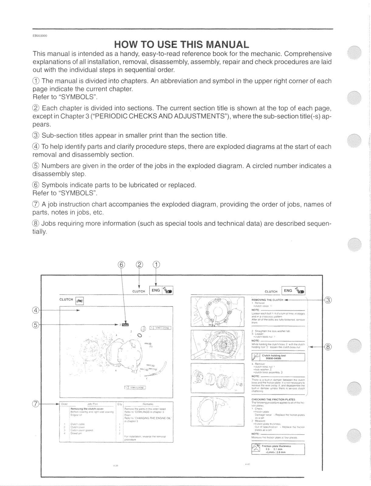 YAMAHA YZF-R6 1999 2000 2001 2002 Motorcycle Service Manual - WIRE BOUND