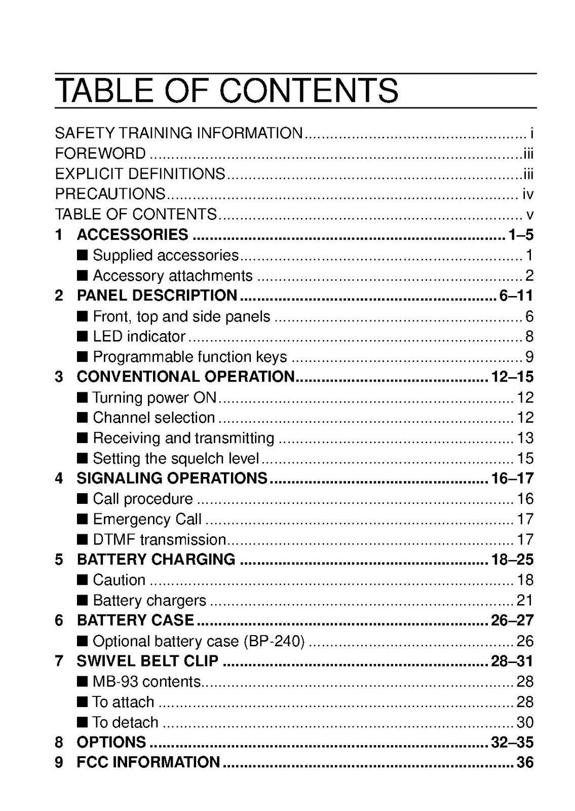 ICOM IC-F3011 IC-F3013 IC-F4011 IC-F4013 Transceiver Instruction Manual - BOUND