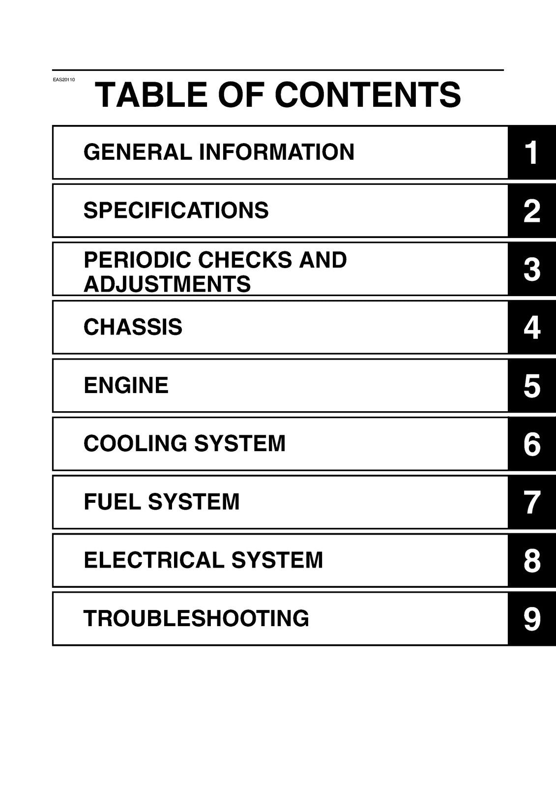 YAMAHA YFM70RY Raptor 700R ATV Service Manual 2009 - BOUND - COVERS - FOLDOUTS