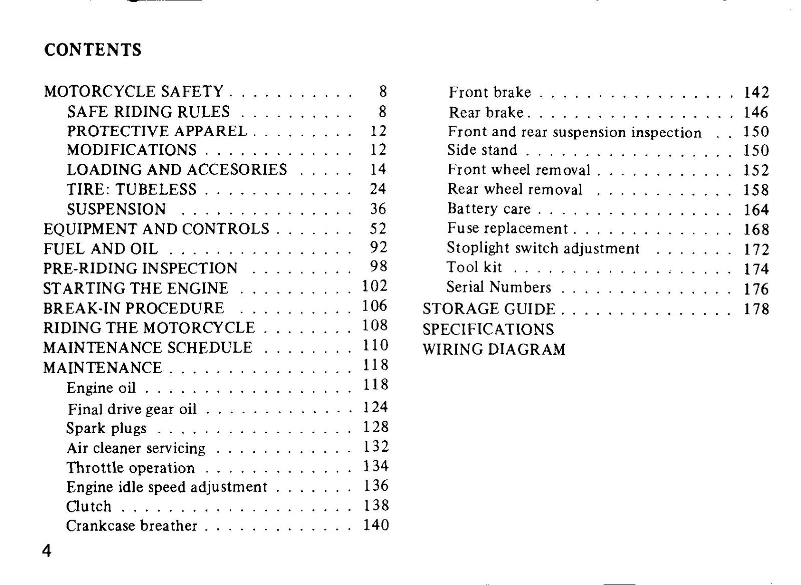 HONDA CBX750P Motorcycle Owners Manual 1984 - BOUND - COVERS - XL FOLDOUT PAGES