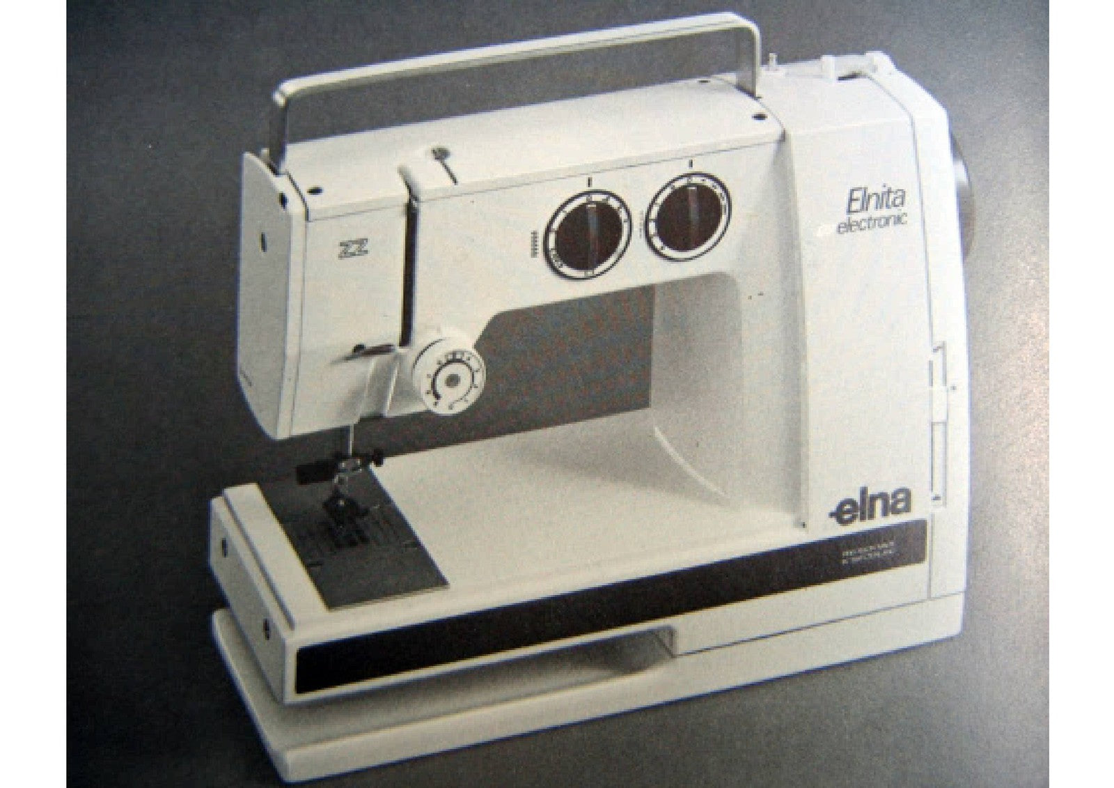 ELNA Elnitazz Electronic Sewing Machine Instruction Manual - WIRE BOUND - COVERS