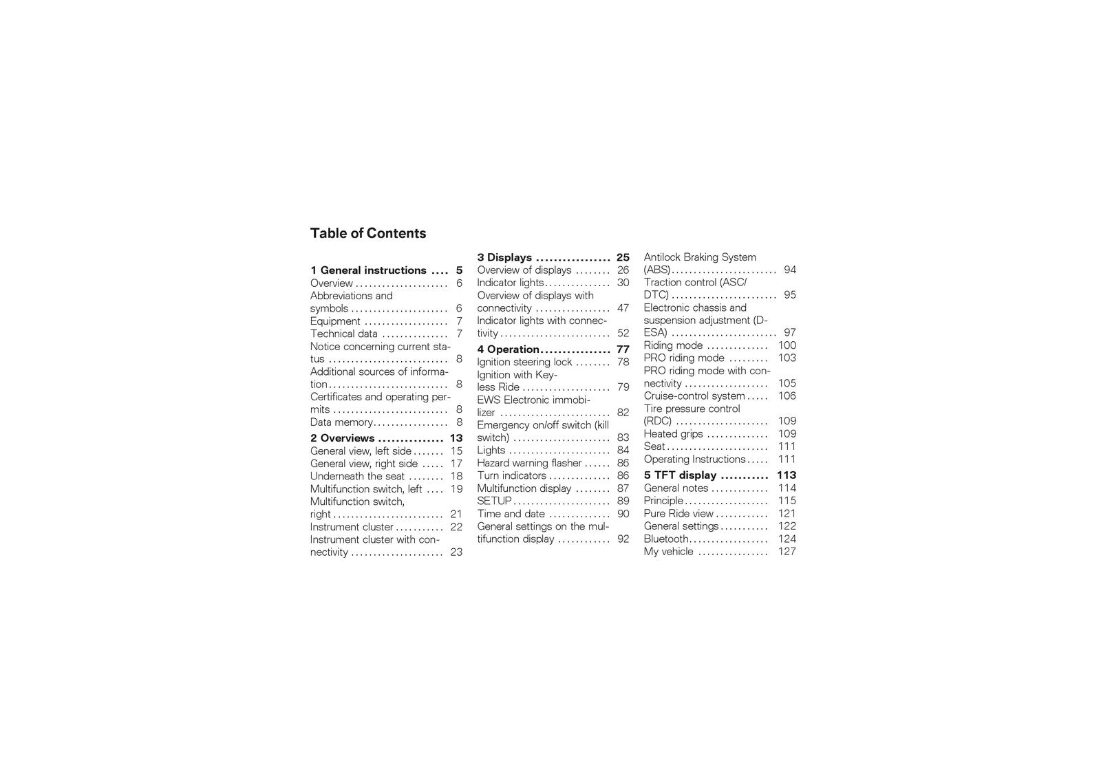 BMW F 850 GS Adventure Motorcycle Owners Manual 2019 - WIRE BOUND - TOUGH COVERS