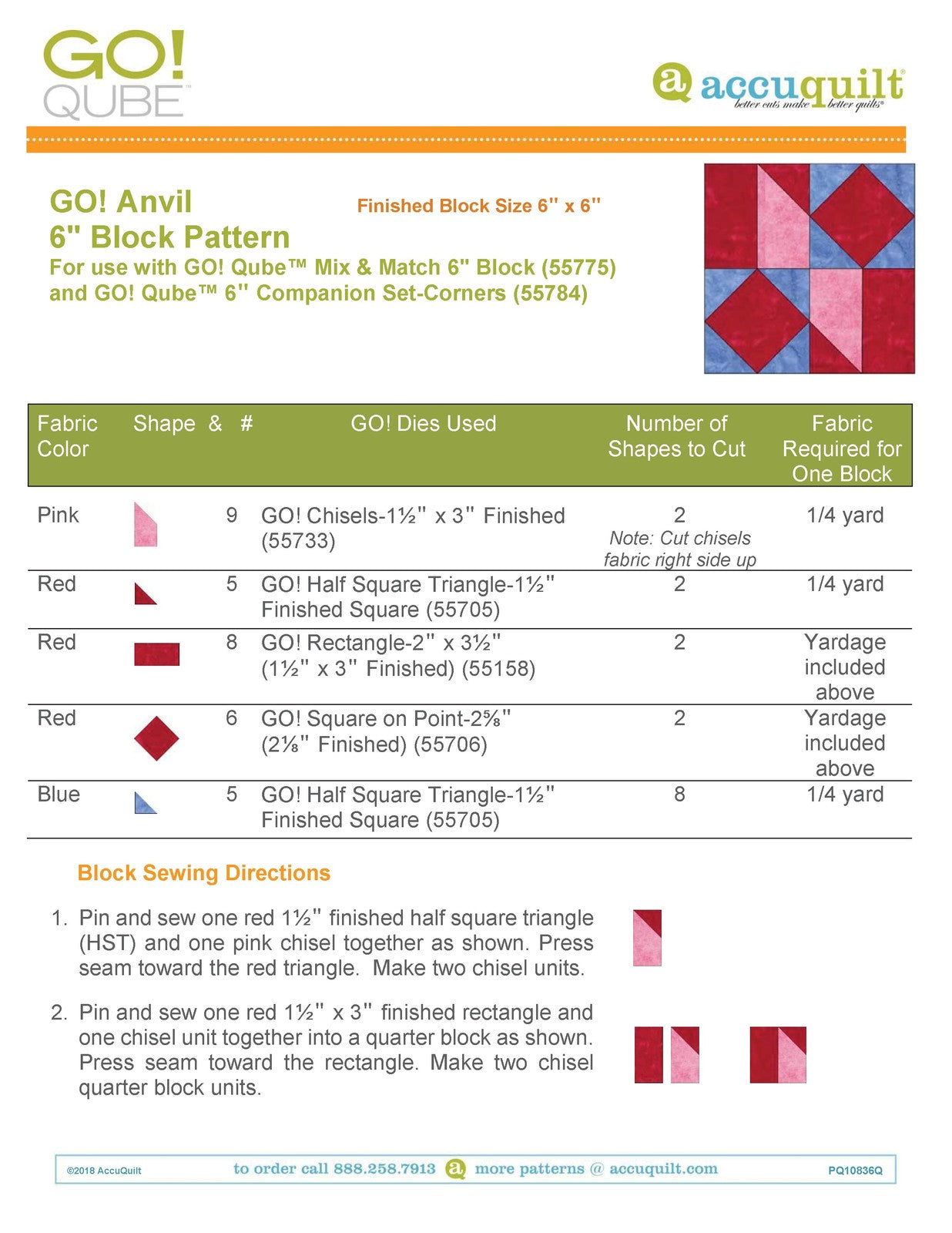 ACCUQUILT Go Qube 6" Corners - STEEL WIRE BOUND - PROTECTIVE COVERS