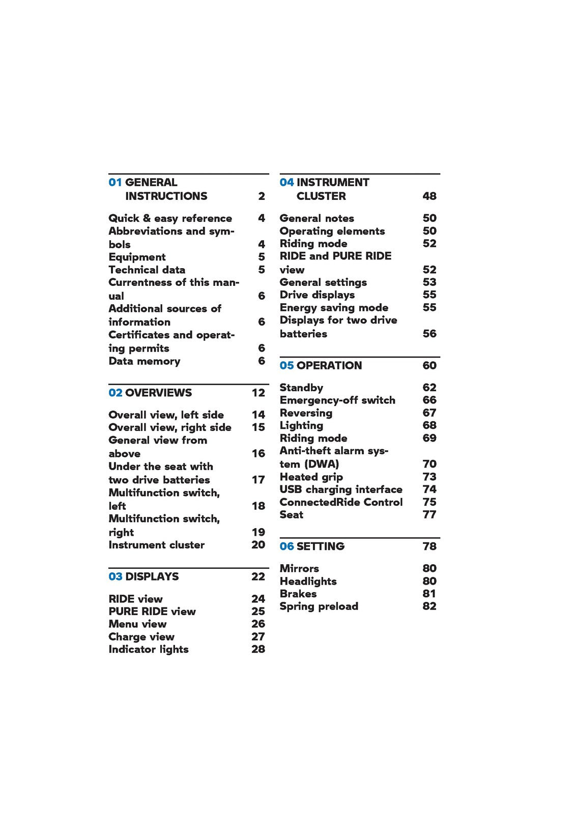 BMW MOTORRAD CE 02 eParkourer Riders Manual 2024 - WIRE BOUND - TOUGH COVERS