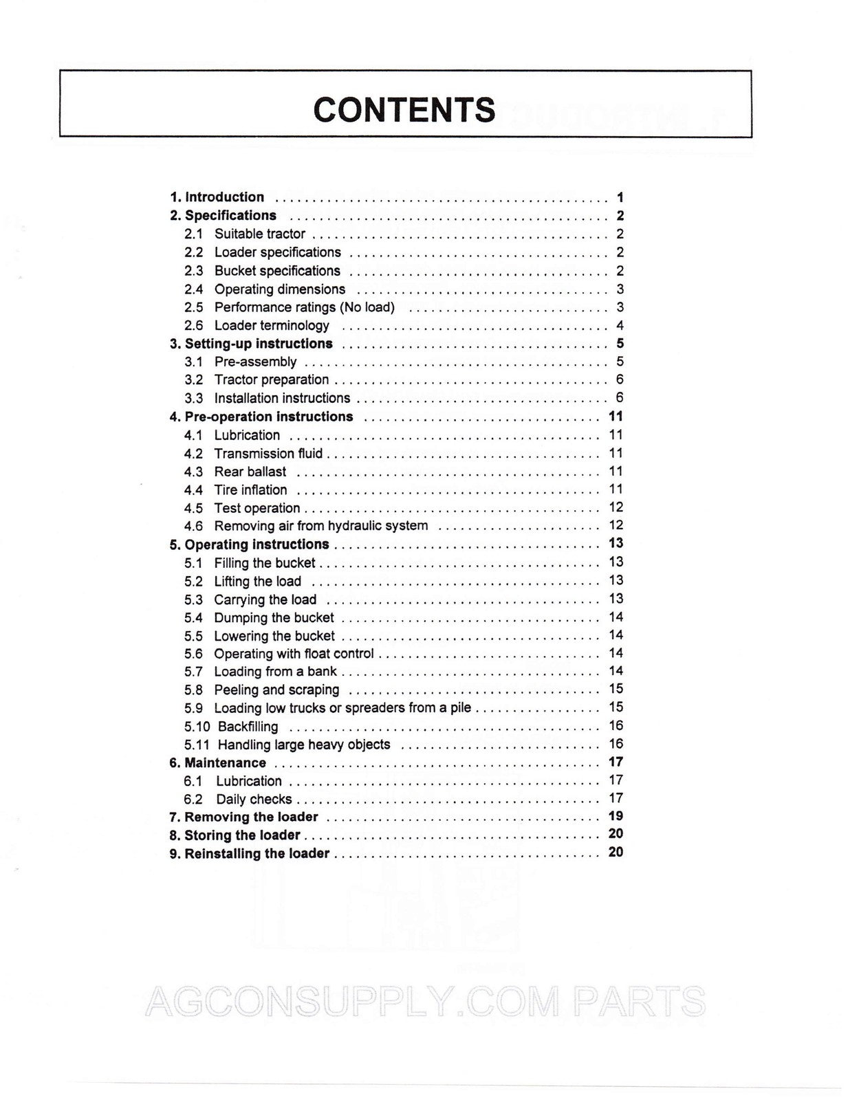 KUBOTA LA271 LA301 LA351 Front Loader Operators Manual - WIRE BOUND - COVERS