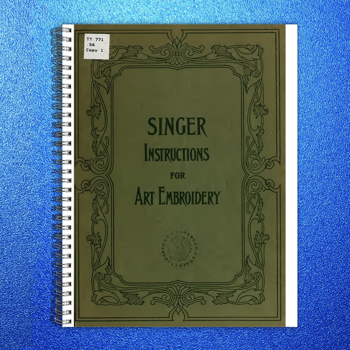 SINGER Instructions For Art Embroidery Teacher's Operators Manual BUNDLE