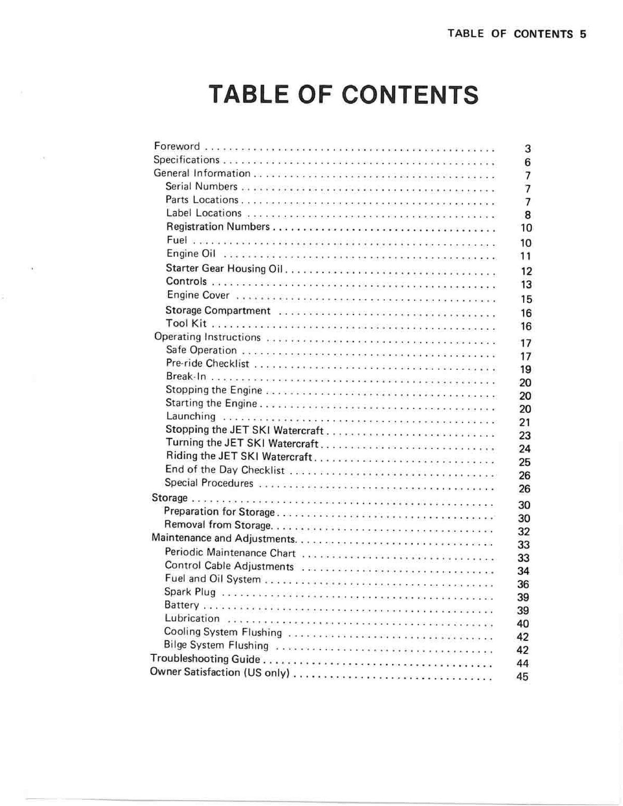 KAWASAKI Jet Ski 300SX Owners Manual - STEEL WIRE BOUND - PROTECTIVE COVERS