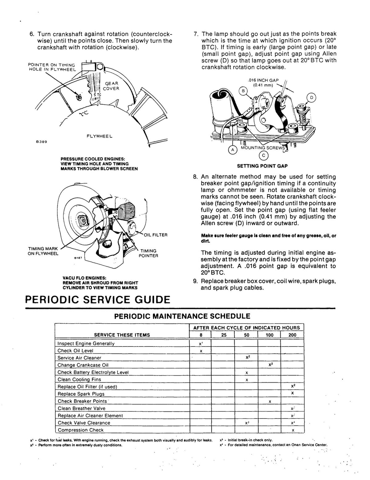 ONAN NHB NHBV Engine Operators Manual 1980 - STEEL WIRE BOUND - TOUGH COVERS
