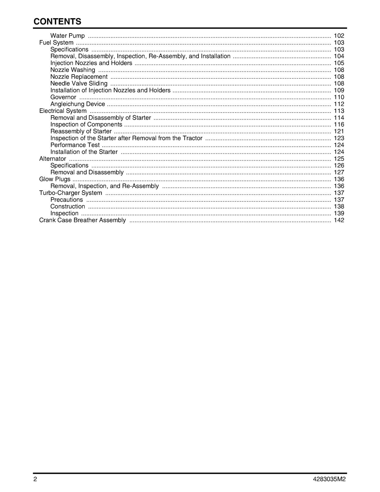 ISEKI Three Cylinder Diesel Engine Service Manual - WIRE BOUND - TOUGH COVERS