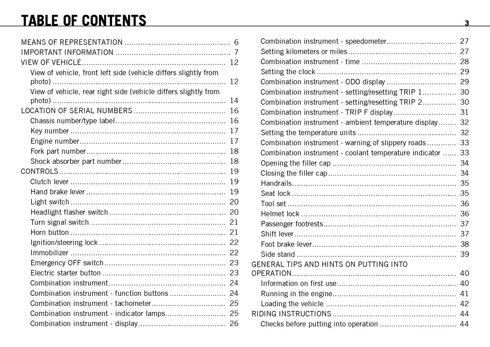 KTM 990 Supermoto R T EU FR AUS UK Owners Manual 2010 - WIRE BOUND - COVERS
