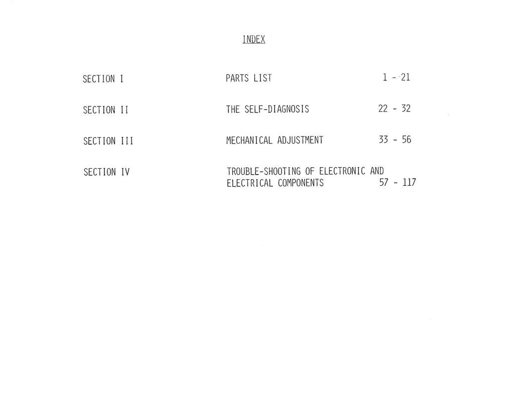 JANOME New Home Memory Craft 6000 Service Parts Manual - WIRE BOUND - COVERS