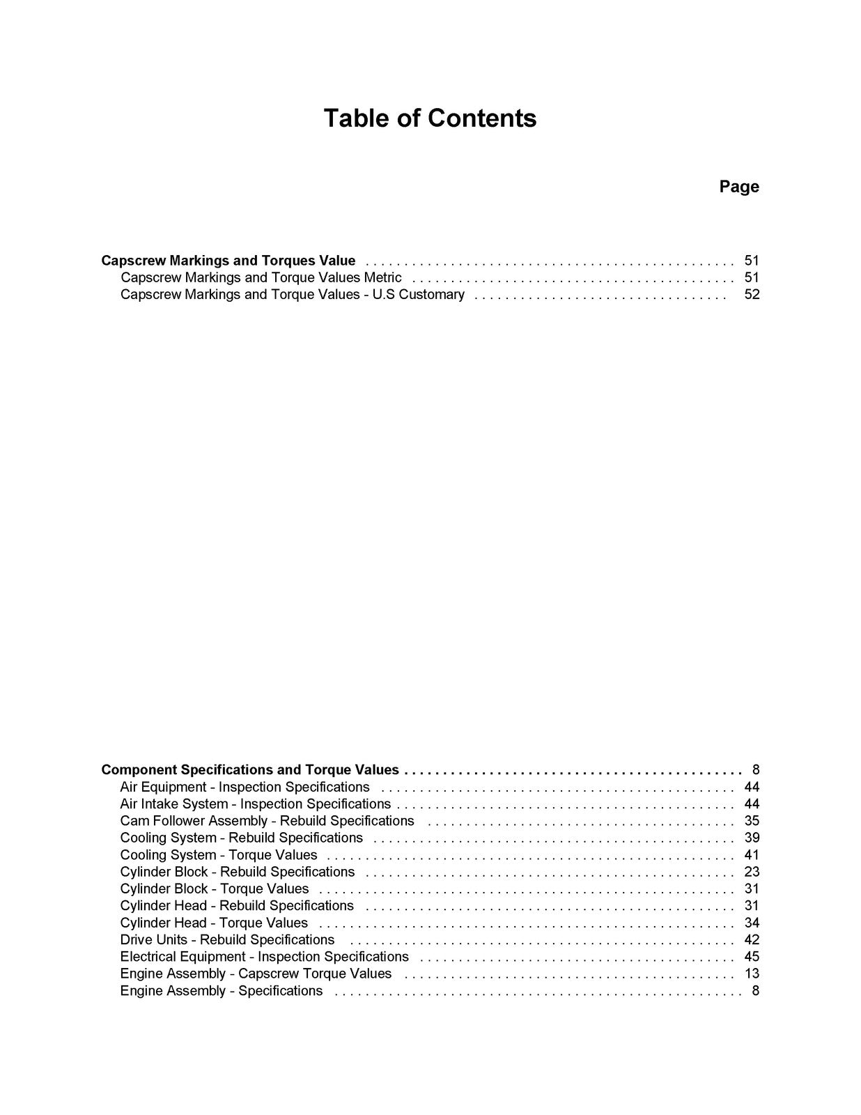 CUMMINS M11 Series Engine Specification Manual 1994 - WIRE BOUND - TOUGH COVERS