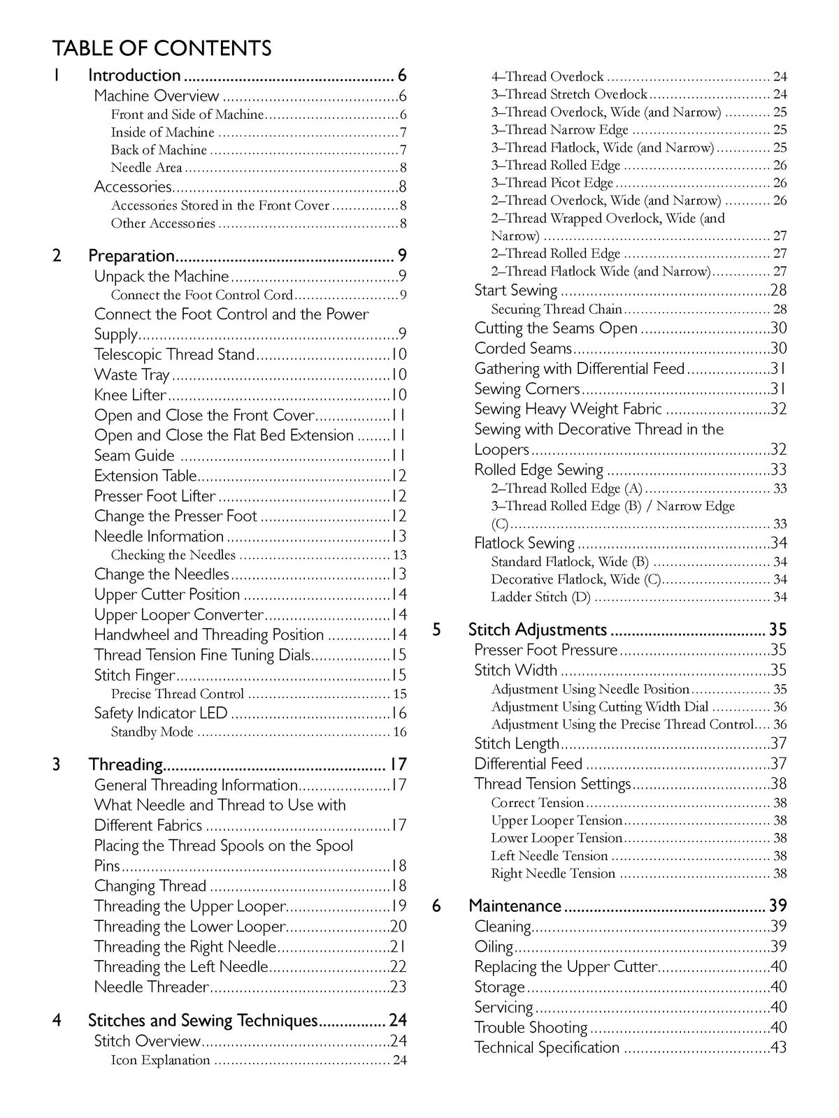 HUSQVARNA VIKING Amber S300 Sewing Machine Users Guide Manual - WIRE BOUND