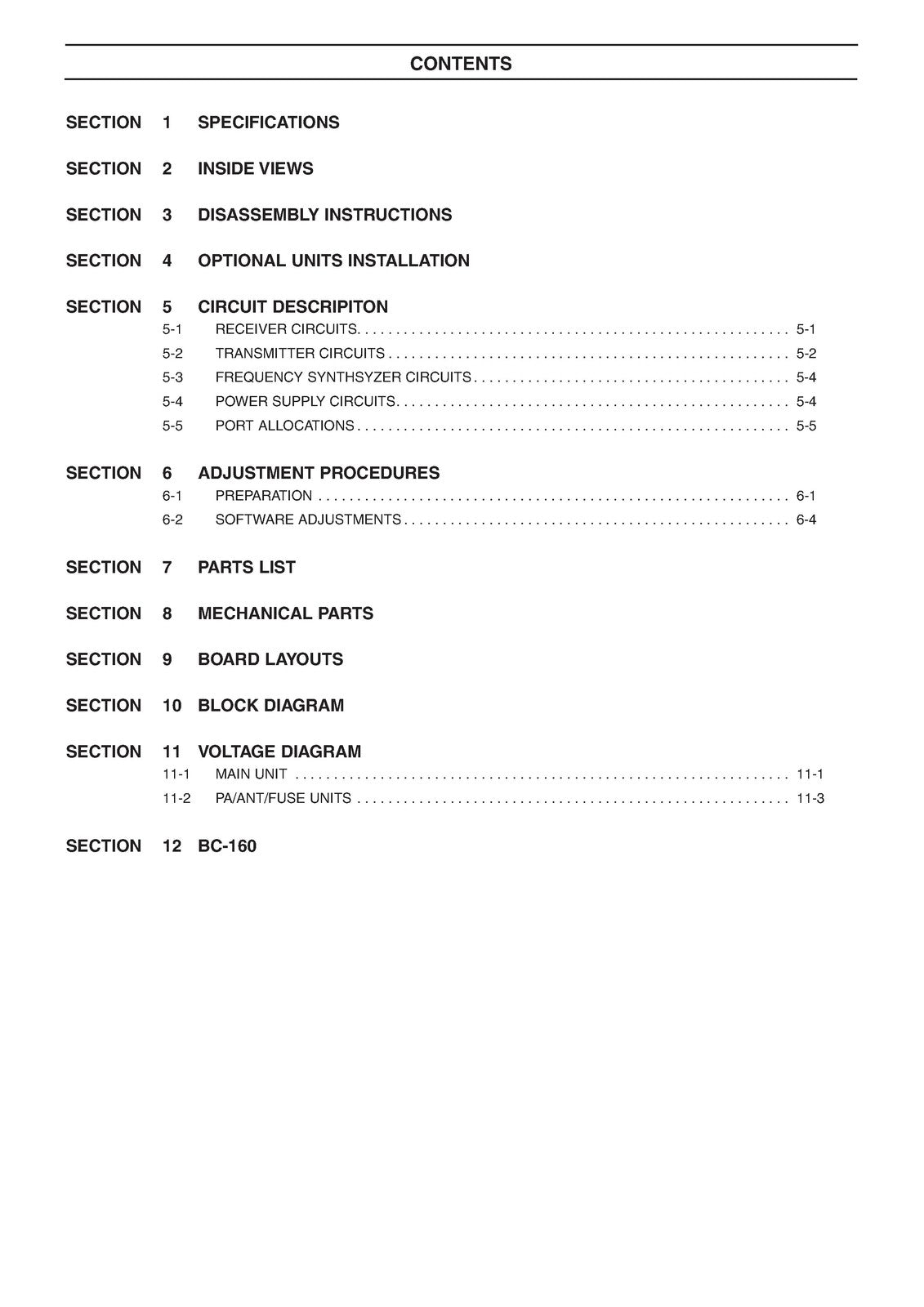 ICOM IC-F33GT IC-F33GS IC-F34GT IC-F34GS VHF Transceiver Service Manual