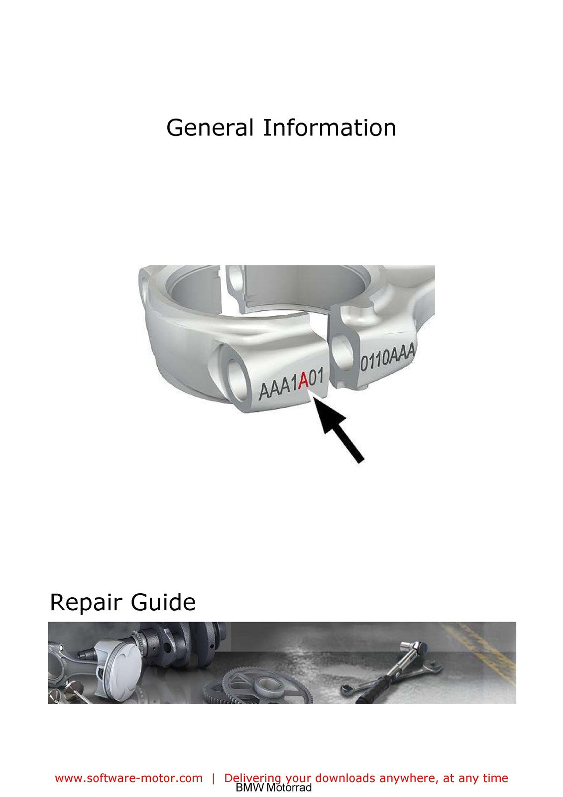 BMW R1250 GS K50 Motorcycle Service Manual - STEEL WIRE BOUND - TOUGH COVERS