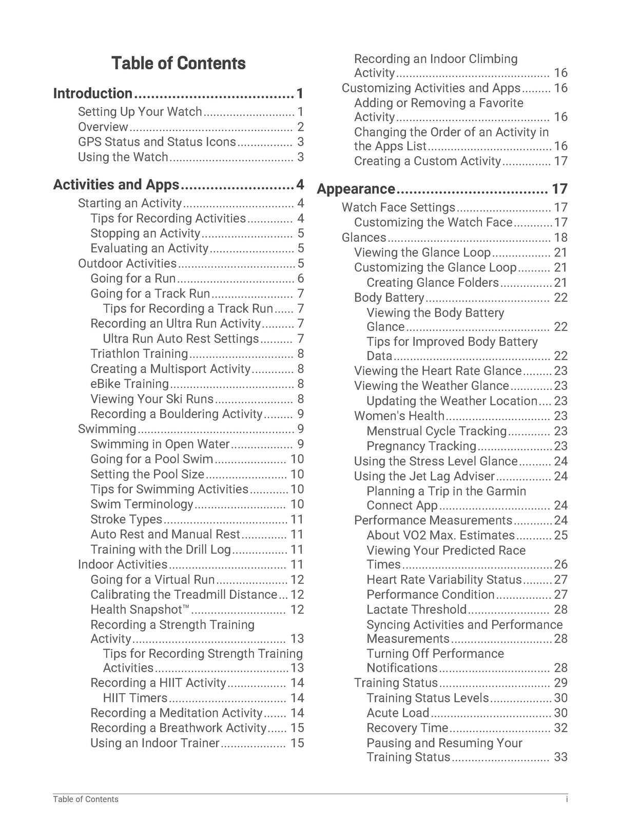 GARMIN Forerunner 255 Series Owners Manual - STEEL WIRE BOUND - TOUGH COVERS