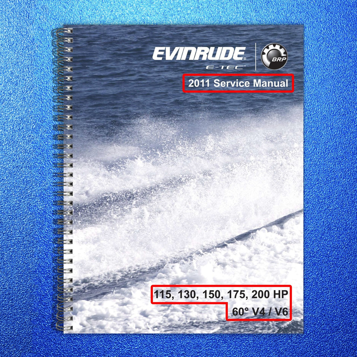 EVINRUDE E-TEC 115-200 & G2 150-300 Service & Installation Manual BUNDLE
