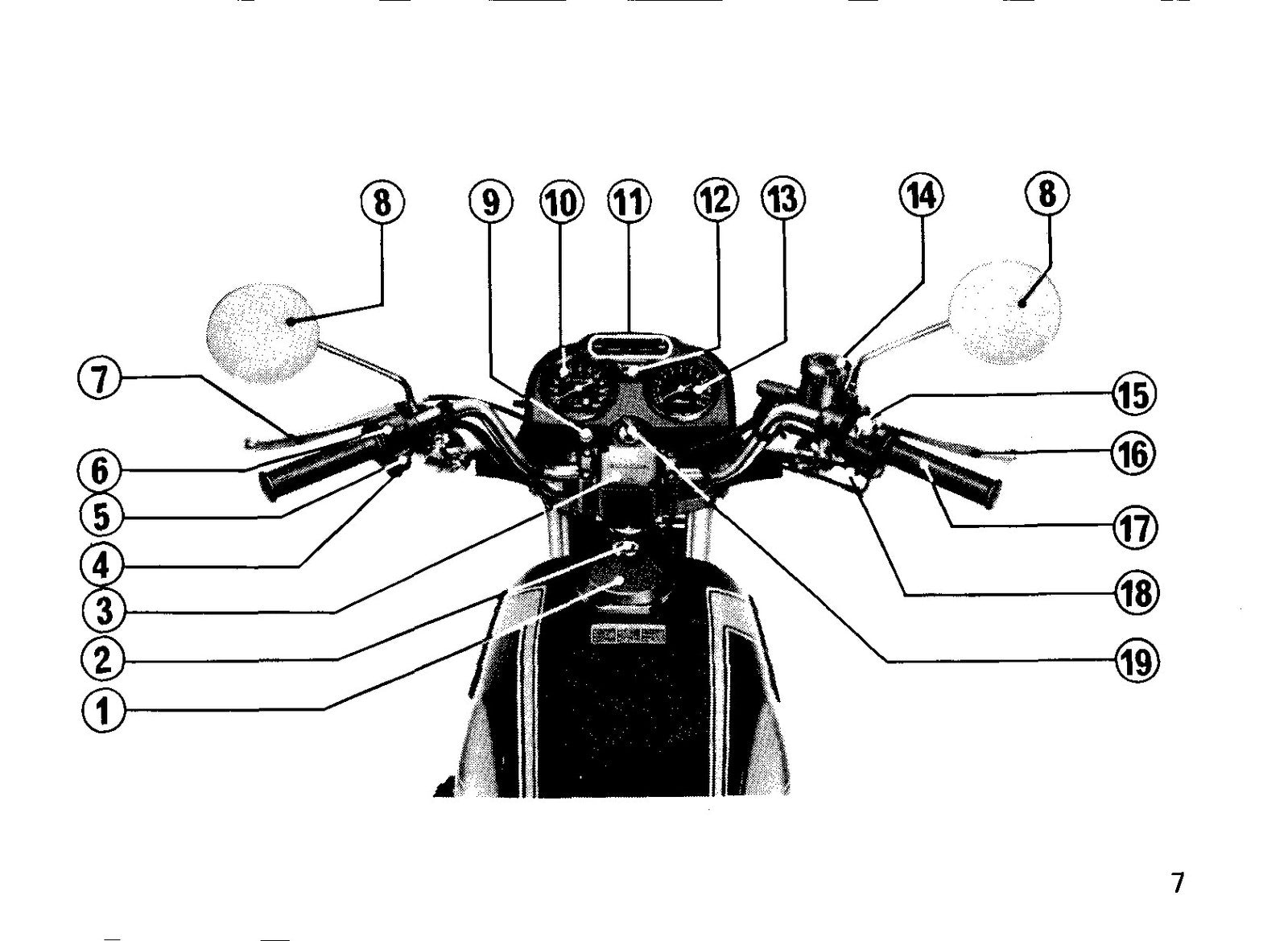 HONDA CX500 Motorcycle Owners Manual 1978 - STEEL WIRE BOUND - PROTECTIVE COVERS