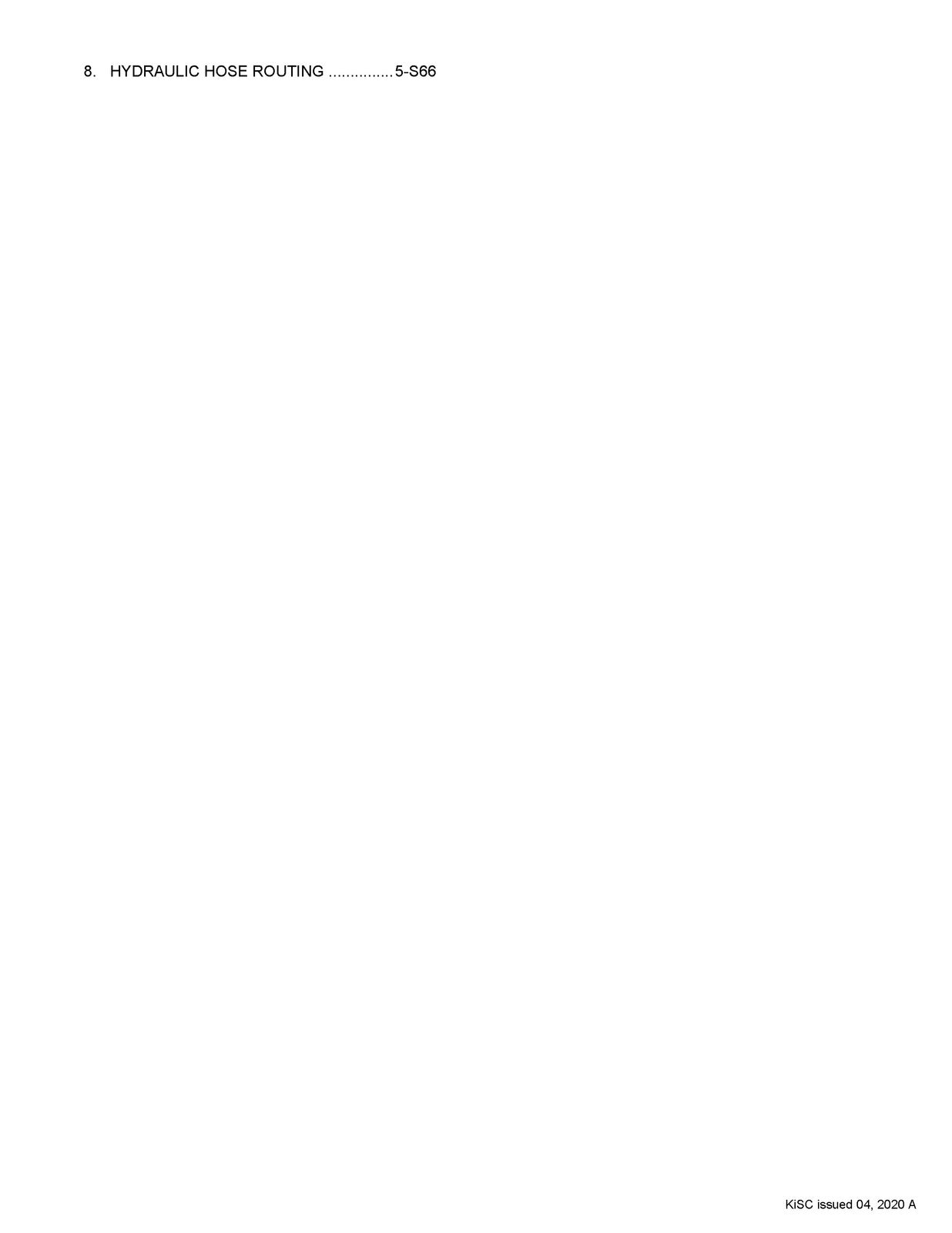 KUBOTA SVL75-2 Compact Track Loader Workshop Manual - BOUND - COVERS - FOLDOUTS