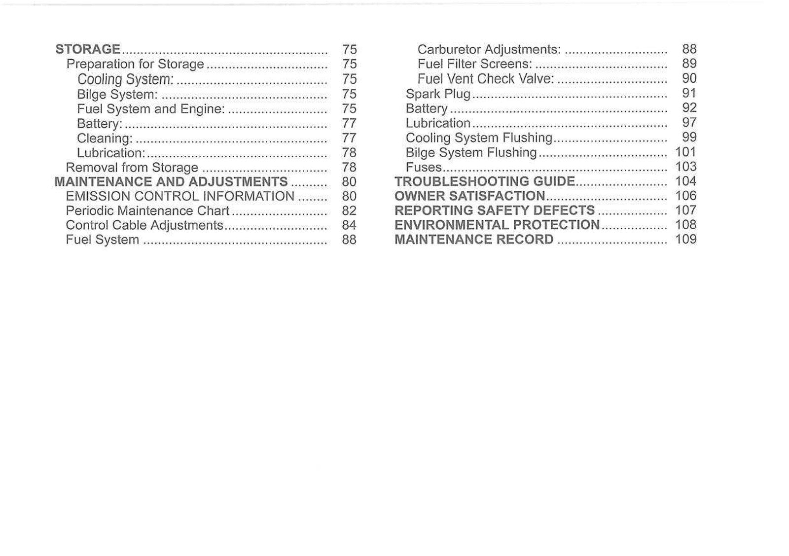 KAWASAKI JET SKI 800 SX-R Watercraft Owners Manual 2003 - WIRE BOUND - COVERS