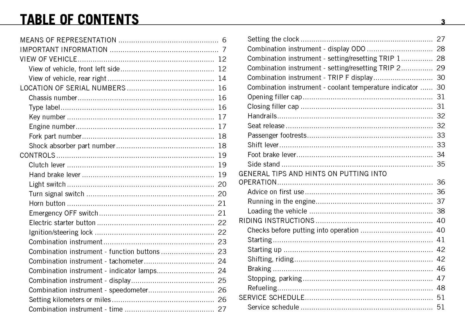 KTM 690 SMC EU AUS UK Owners Manual 2010 - STEEL WIRE BOUND - PROTECTIVE COVERS
