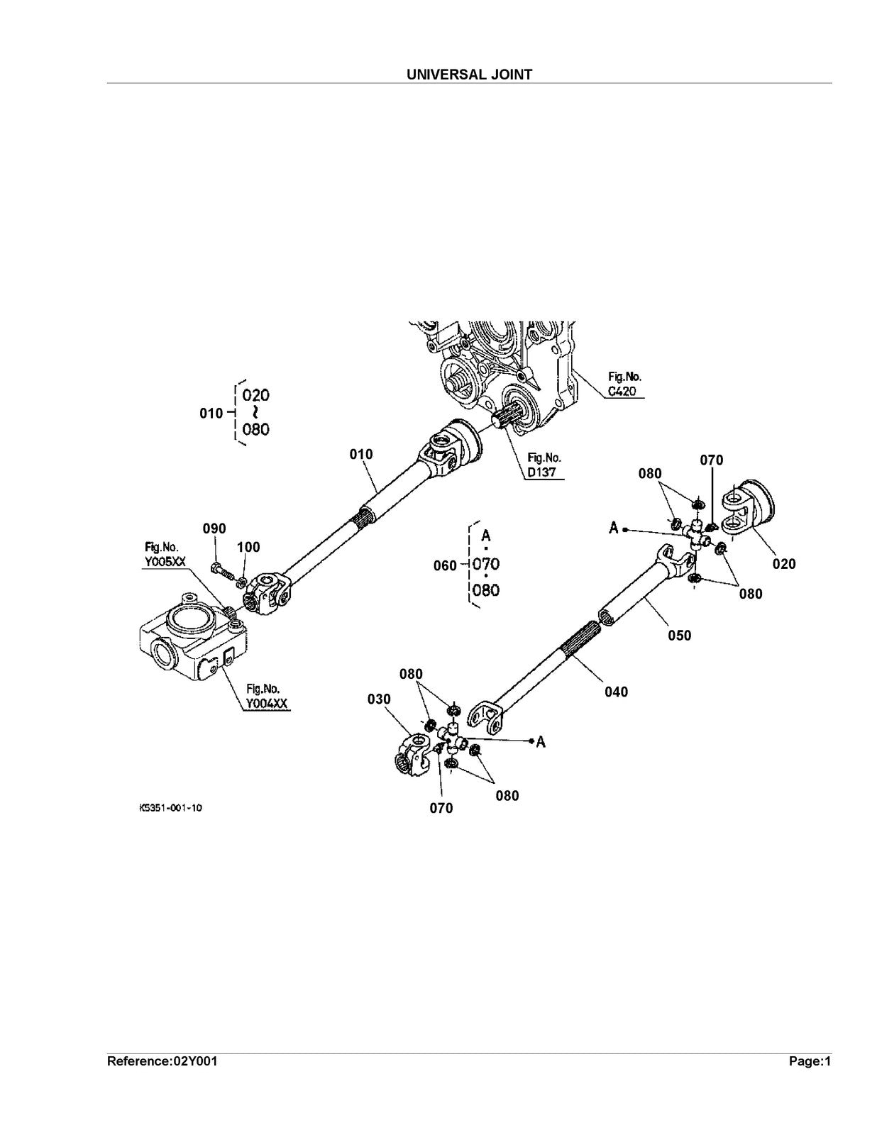 KUBOTA RCK48-15BX Parts Manual - STEEL WIRE BOUND - PROTECTIVE COVERS