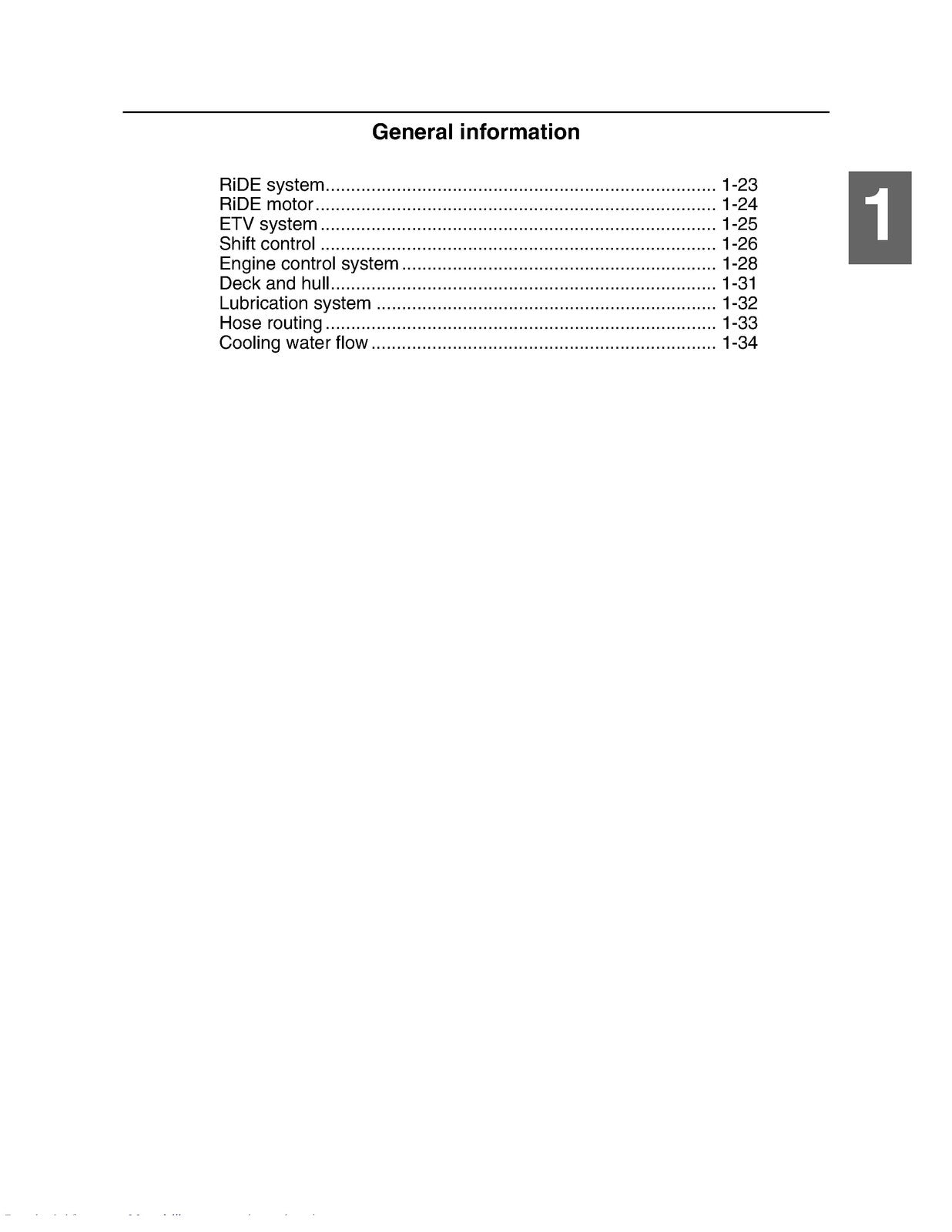 YAMAHA WaveRunner VXS VX1800 VXR Vx1800A Service Manual - WIRE BOUND - COVERS