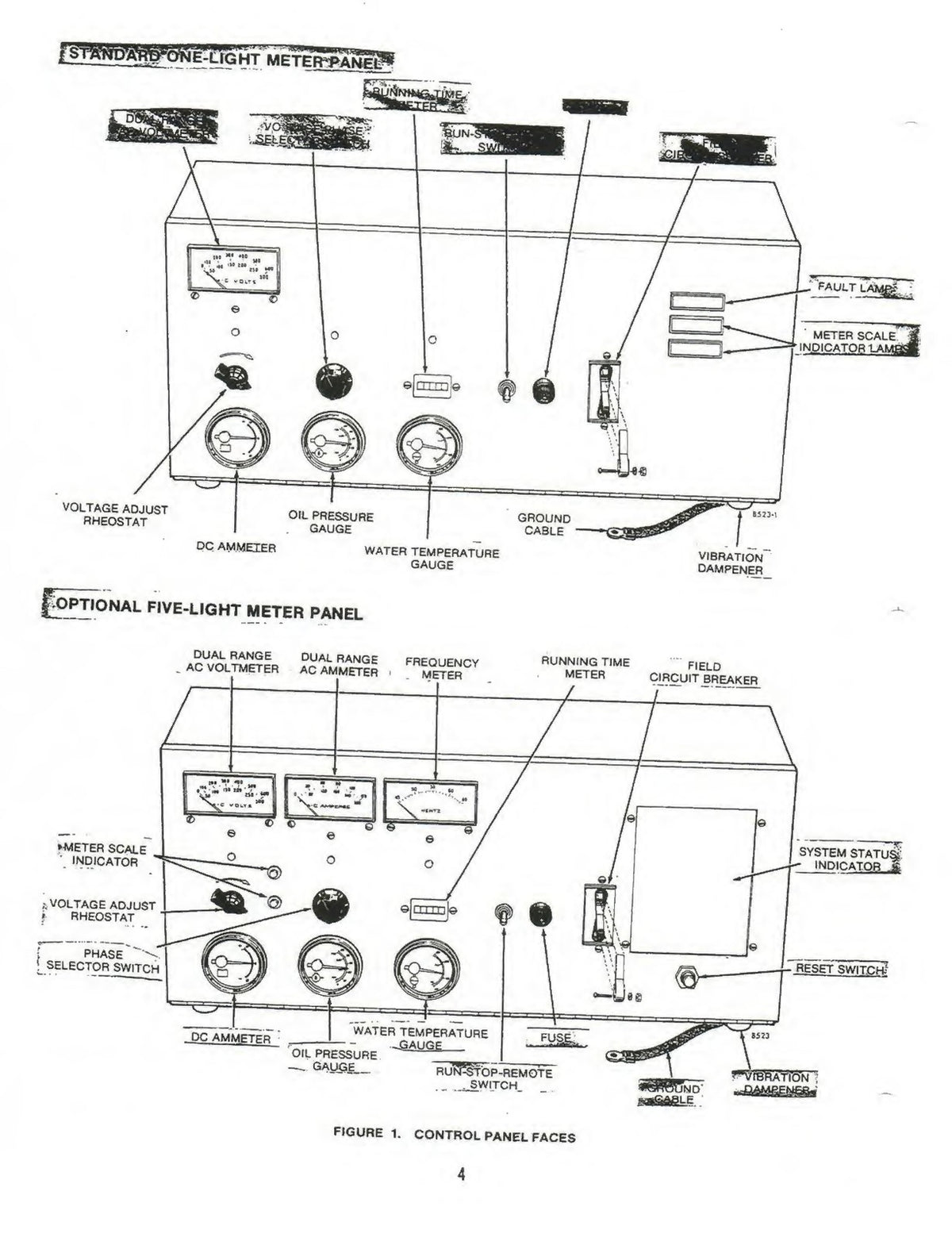 ONAN YD 30 kW Generator DC Controls Service Manual Supplement - WIRE BOUND