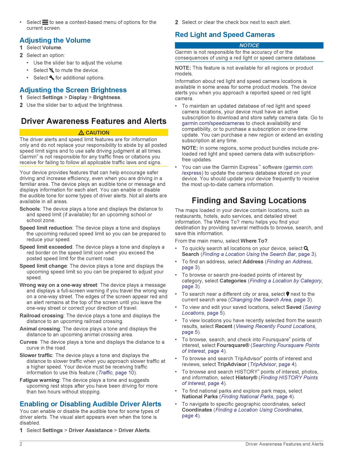 GARMIN Drive 52 Drive 5 Pro Owners Manual 2018 - STEEL WIRE BOUND - TOUGH COVERS