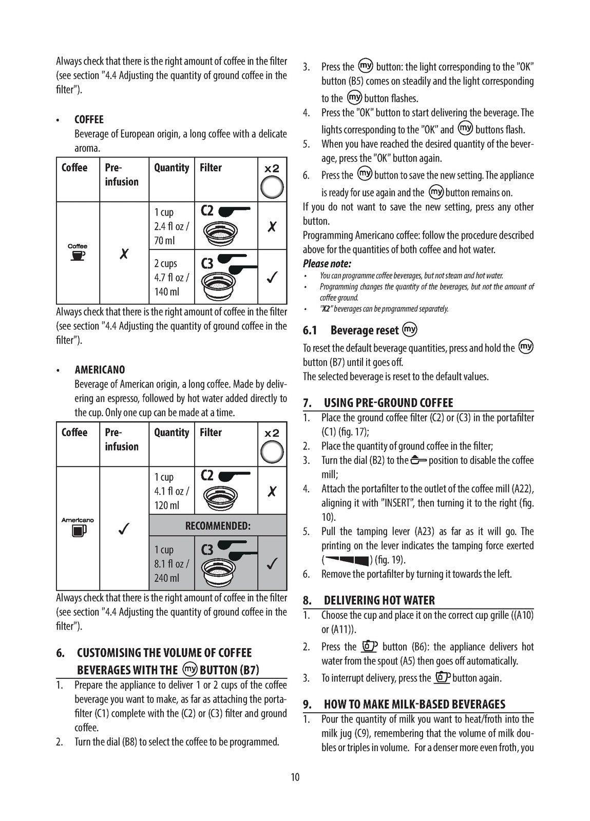DELONGHI La Specialista Dual Heating EC9335M Espresso Machine User Manual