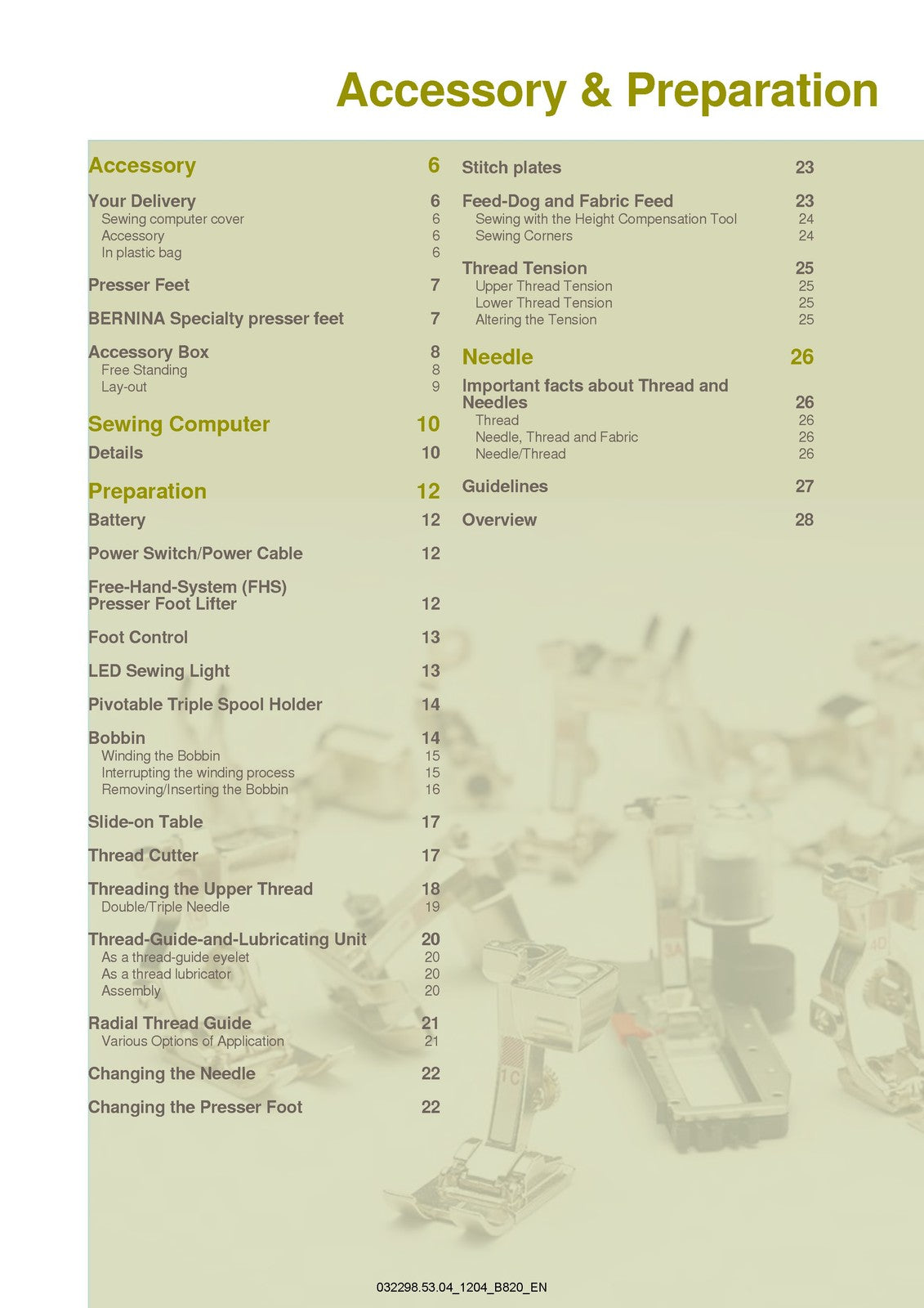 BERNINA 820 QE Quilters Edition User Manual - STEEL WIRE BOUND - TOUGH COVERS