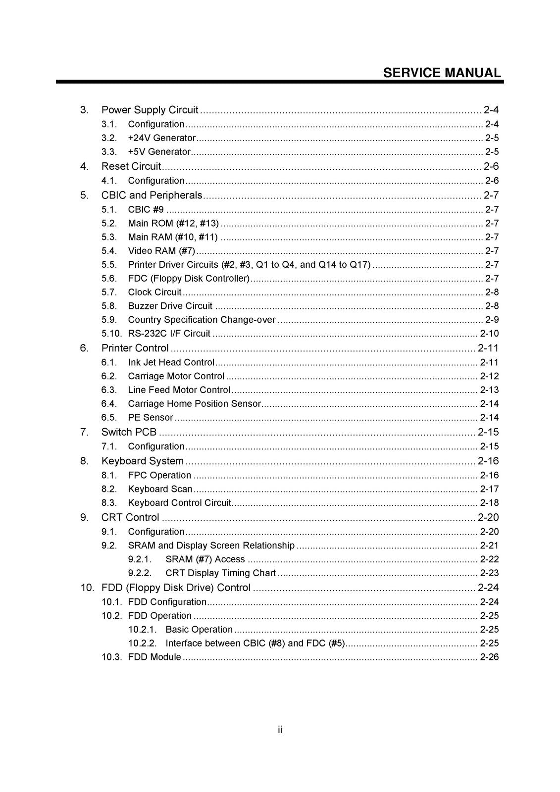 BROTHER DP-525CJ 530CJ 540CJ 550CJ LW-800ic 810ic  More Service Manual - BOUND