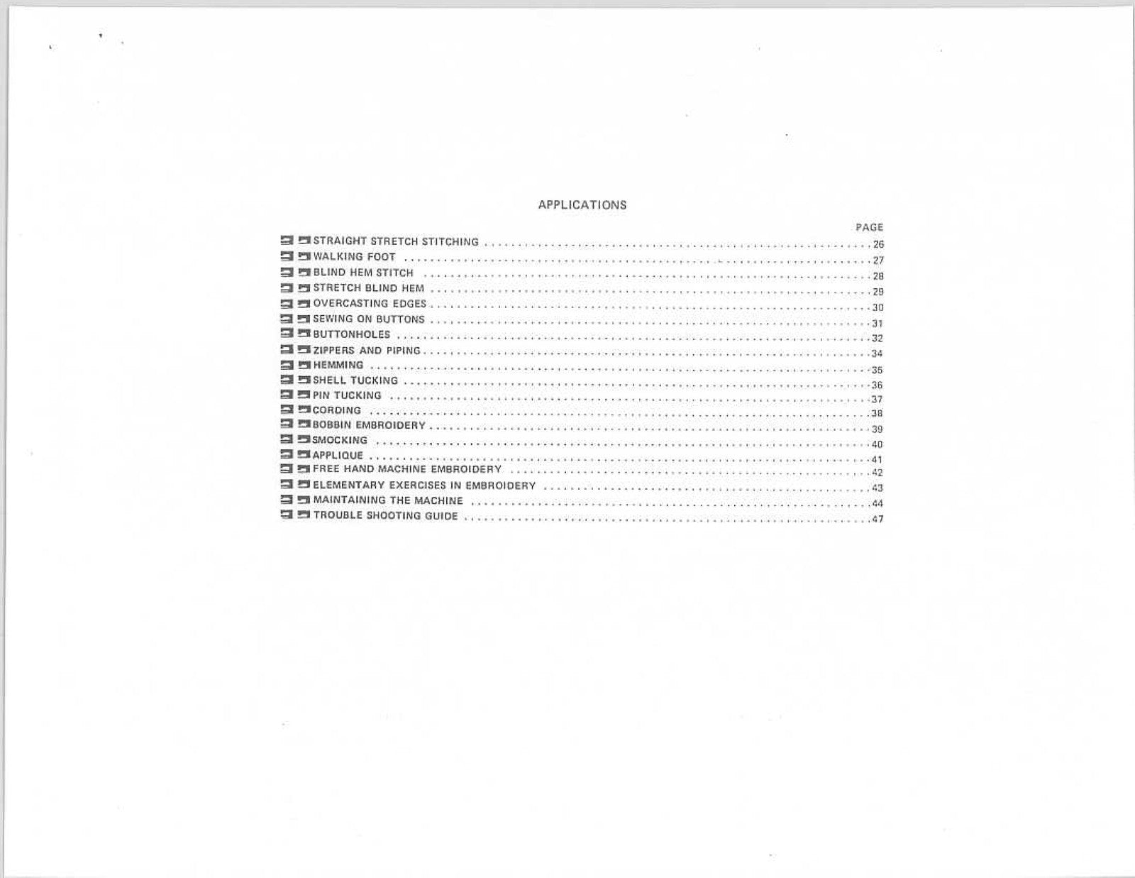 RICCAR 806 706 Super Stretch Instruction Manual - WIRE BOUND - TOUGH COVERS