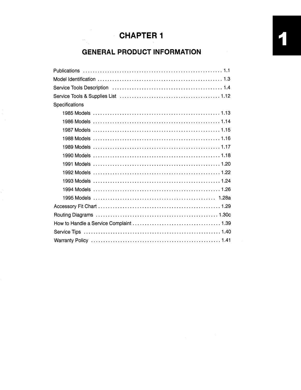 POLARIS ATV  Light Utility Hauler Service Manual 1985-1995 - WIRE BOUND