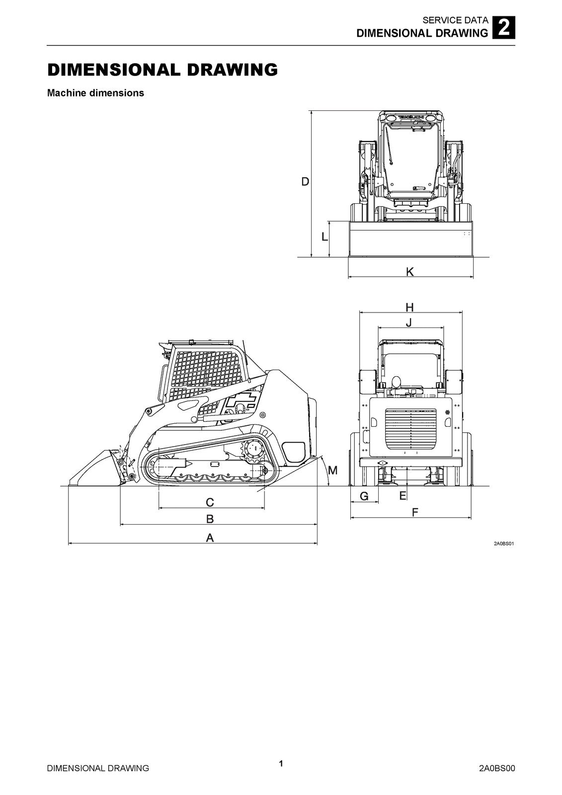 TAKEUCHI TL12R2 Track Loader Workshop Manual - WIRE BOUND, COVERS, XL FOLDOUTS!