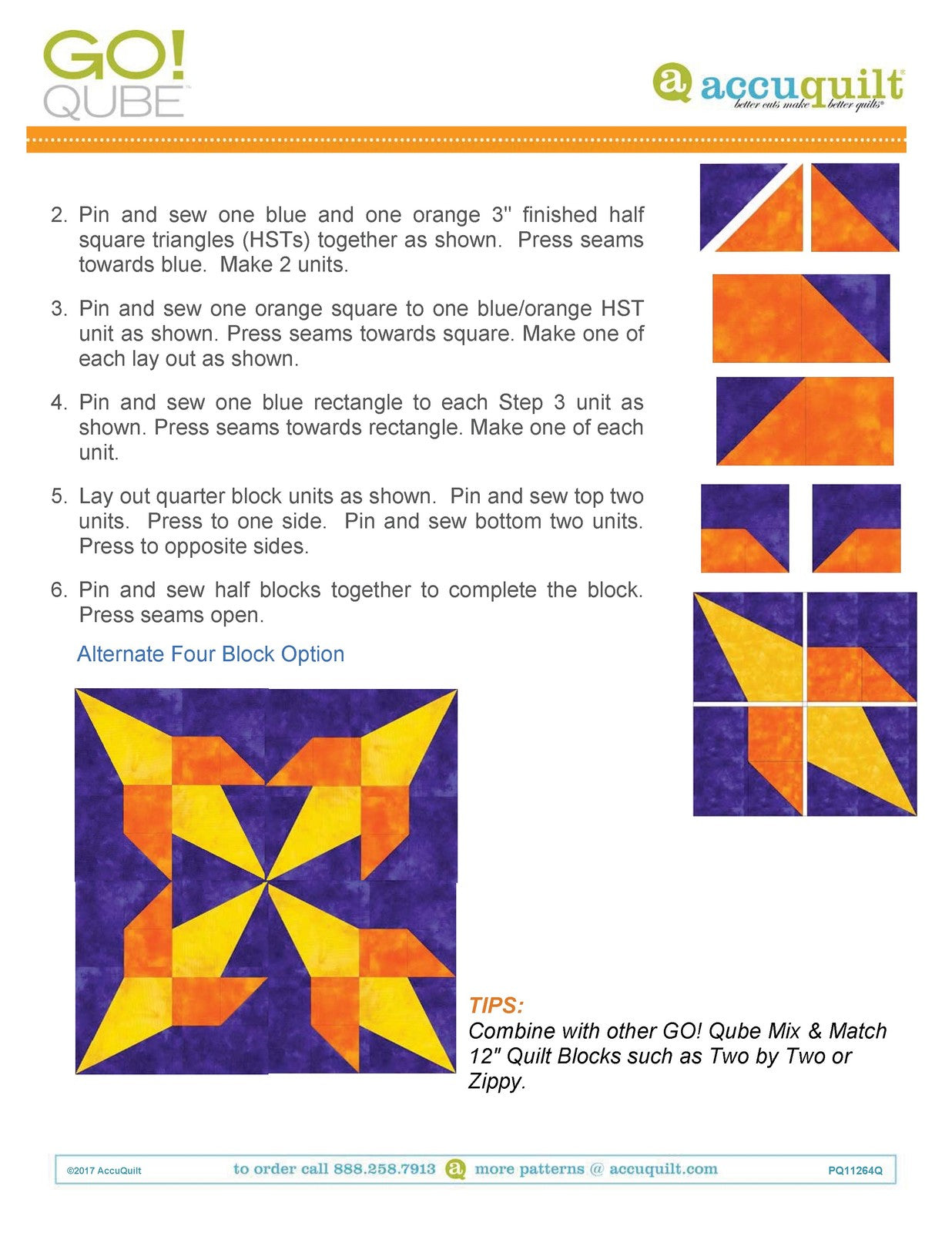 ACCUQUILT Go Qube 12" Angles - STEEL WIRE BOUND - PROTECTIVE COVERS