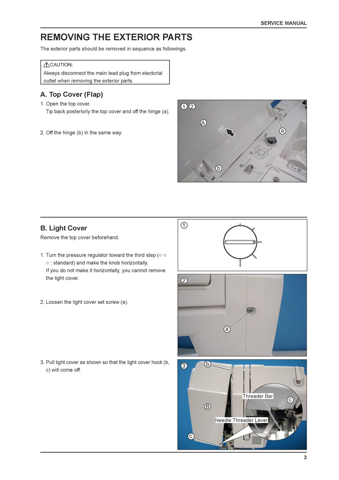EVER SEWN Sparrow QE Sewing Machine Service Manual 2018 - WIRE BOUND - COVERS
