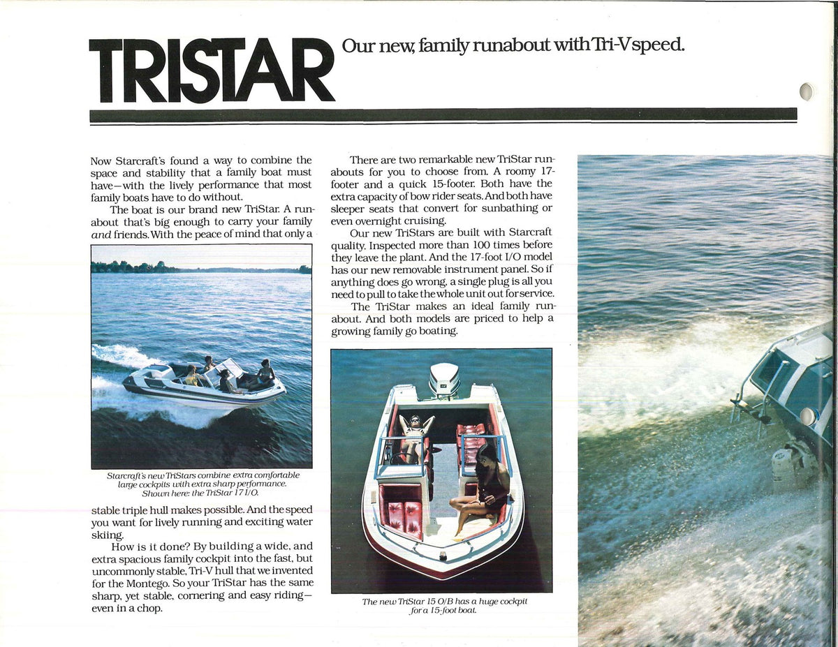STARCRAFT 1978 Runabouts Owners Manual - STEEL WIRE BOUND - PROTECTIVE COVERS
