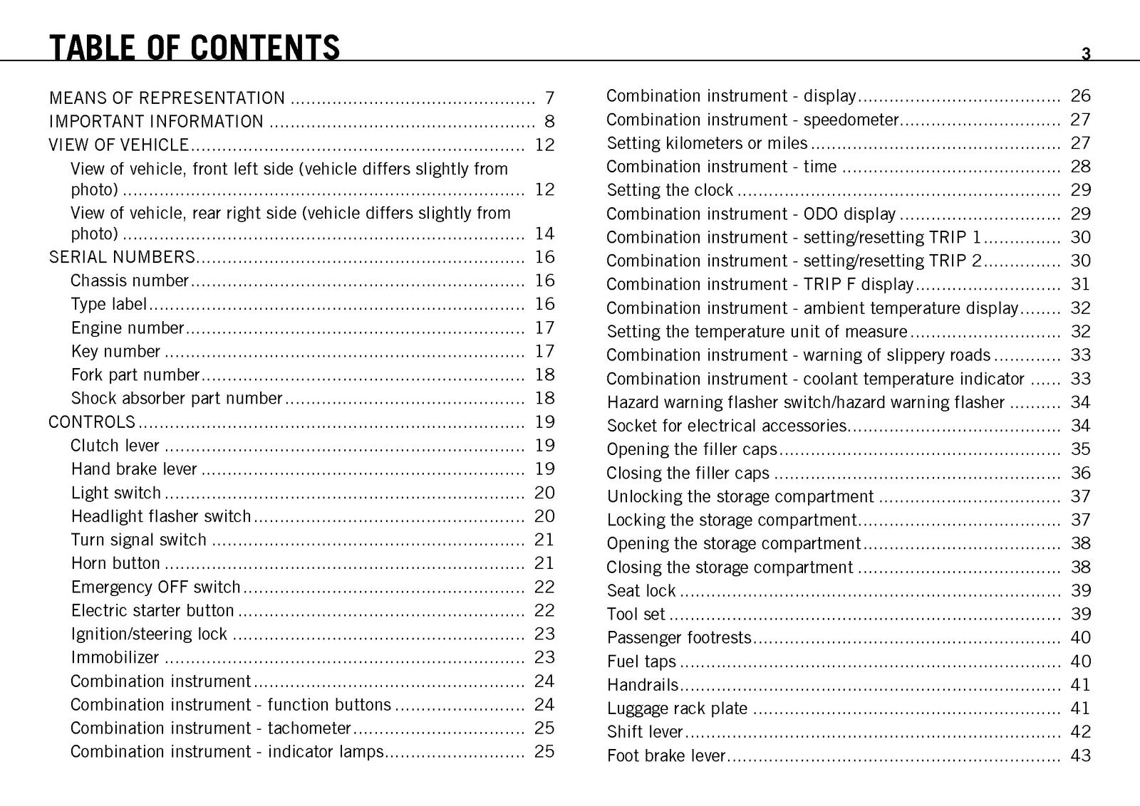 KTM 990 Adventure 990 Adventure R Owners Manual 2012 - WIRE BOUND - TOUGH COVERS