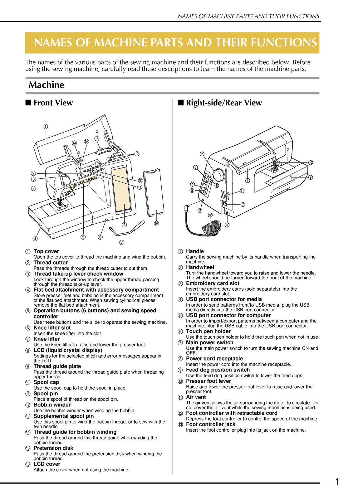 BABY LOCK Ellegante 3 BLG3 Sewing Machine Instruction Manual - WIRE BOUND
