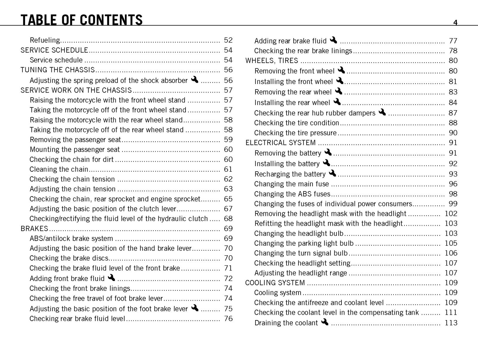 KTM 690 Duke EU AUS UK Owners Manual 2012 - STEEL WIRE BOUND - PROTECTIVE COVERS