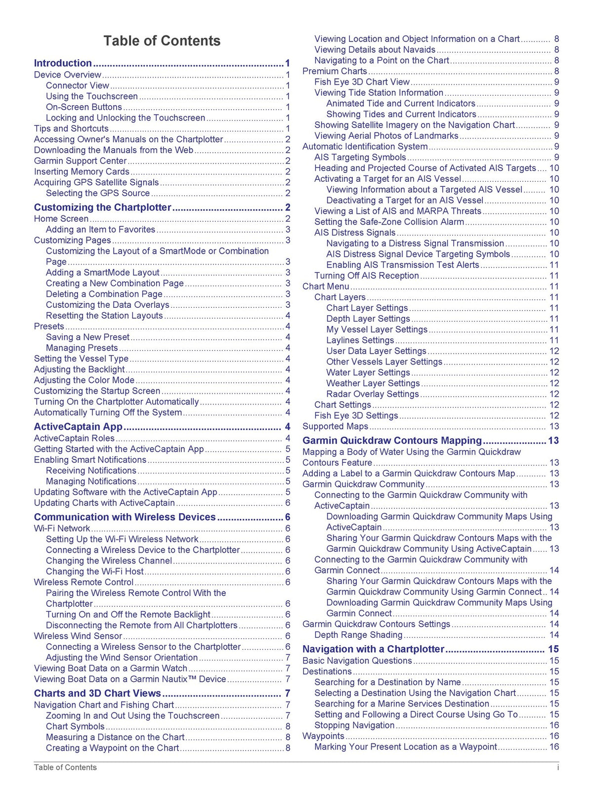 GARMIN GPSMAP 1222 1242 Touch Operators & Installation Manual BUNDLE