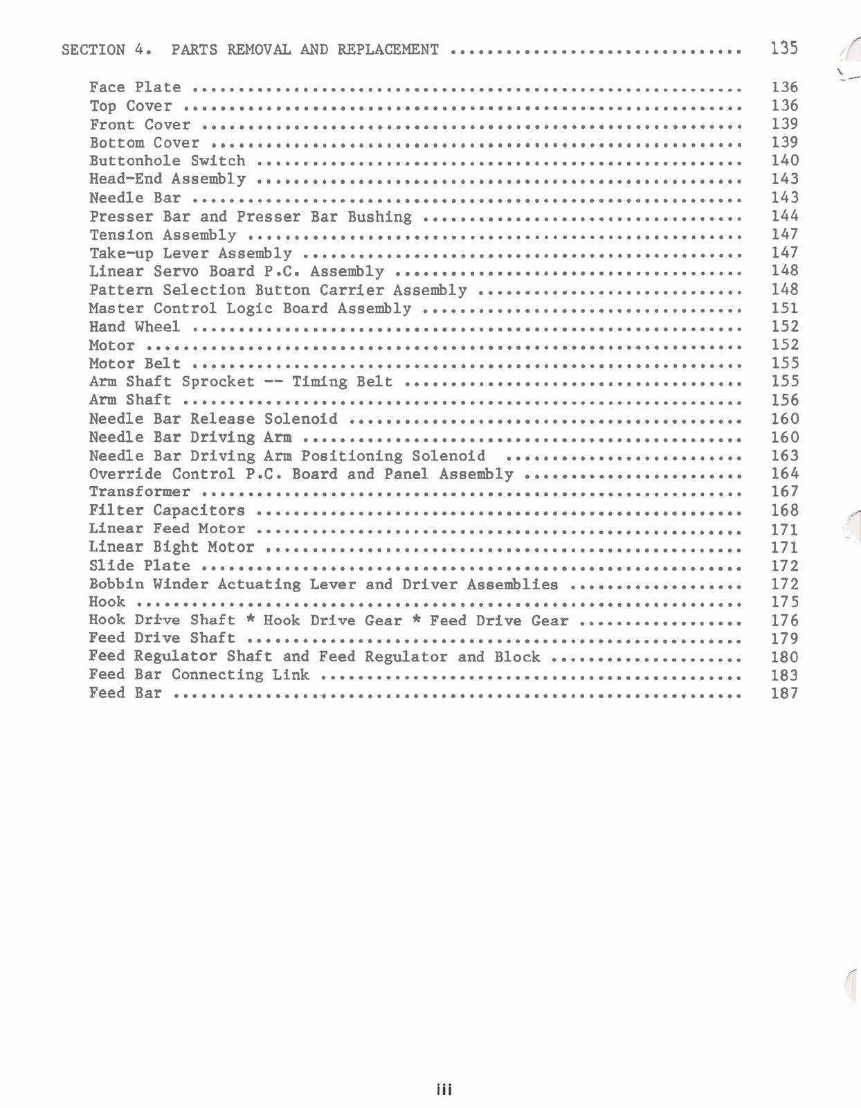 SINGER 2005A Sewing Machine Service Manual 1981 - WIRE BOUND - TOUGH COVERS