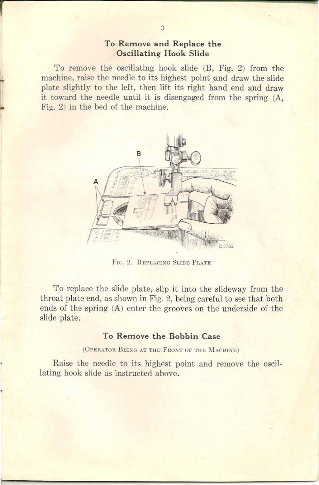 SINGER 66 TIMING & ADJUSTING MANUAL - WIRE BOUND - TOUGH COVERS - FULL COLOR