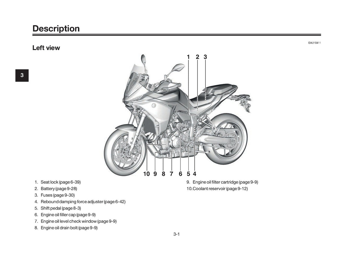 YAMAHA Tracer 7 Motorcycle Owners Manual 2026 - STEEL WIRE BOUND - TOUGH COVERS