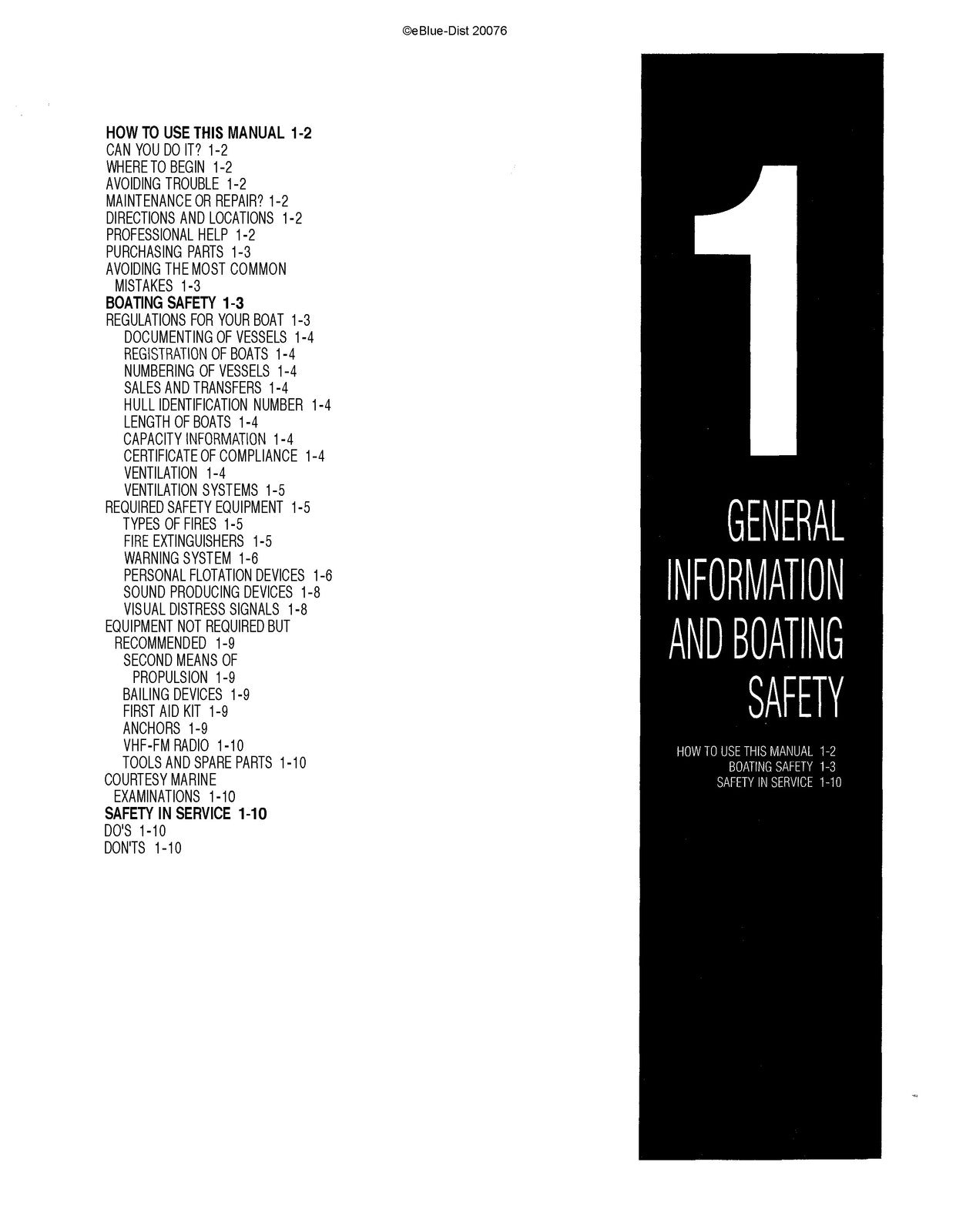 MERCURY MARINER 25-275 HP Outboard Service Manual 1990-2000 - WIRE BOUND
