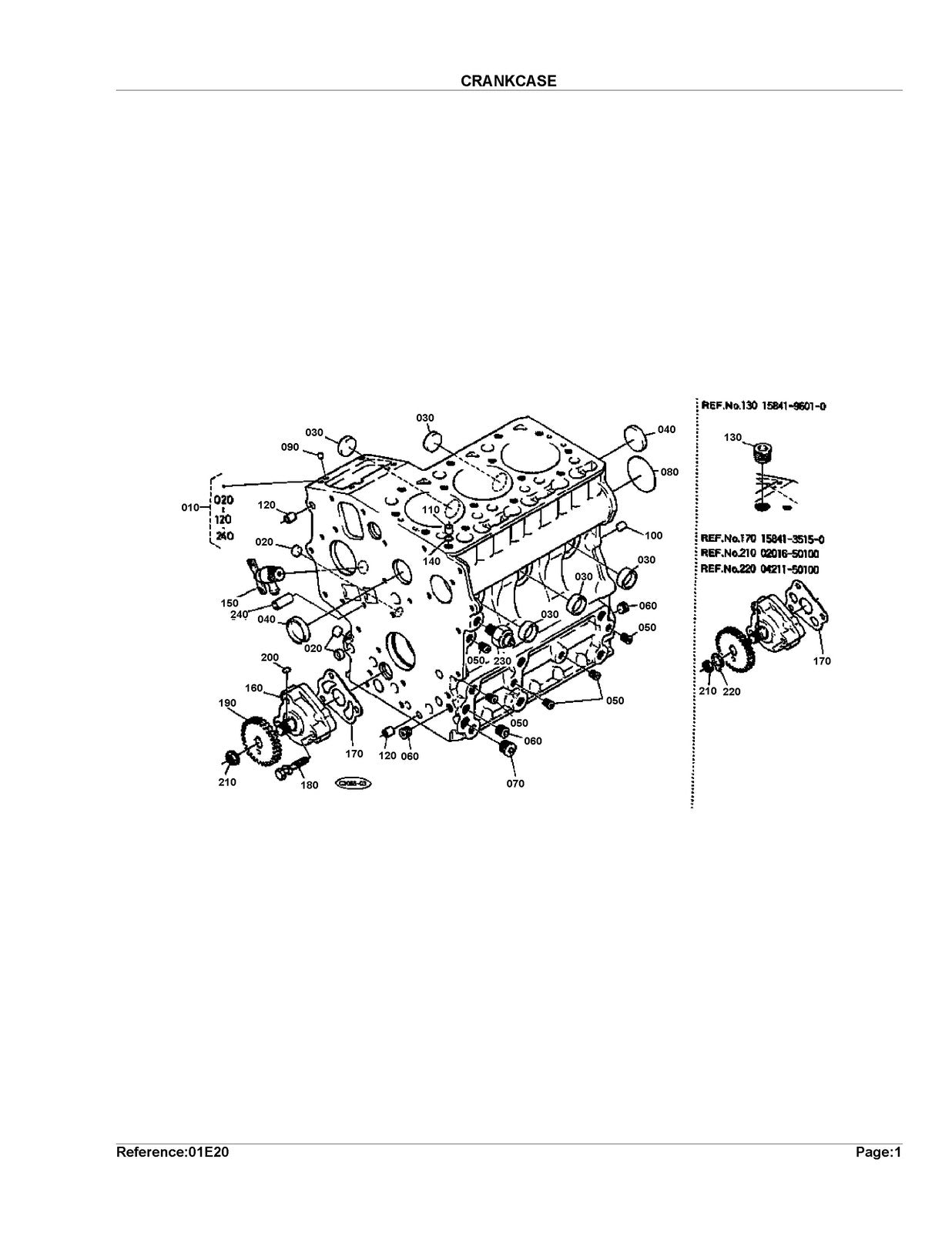 KUBOTA G6200H Parts Manual - STEEL WIRE BOUND - PROTECTIVE COVERS