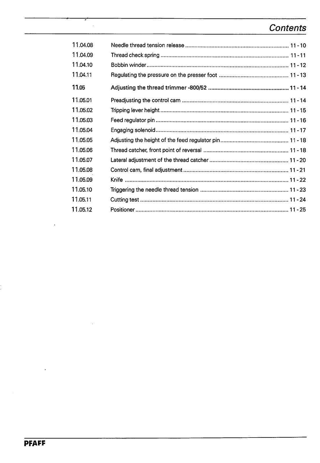 PFAFF 335 Instruction Manual - STEEL WIRE BOUND - PROTECTIVE COVERS
