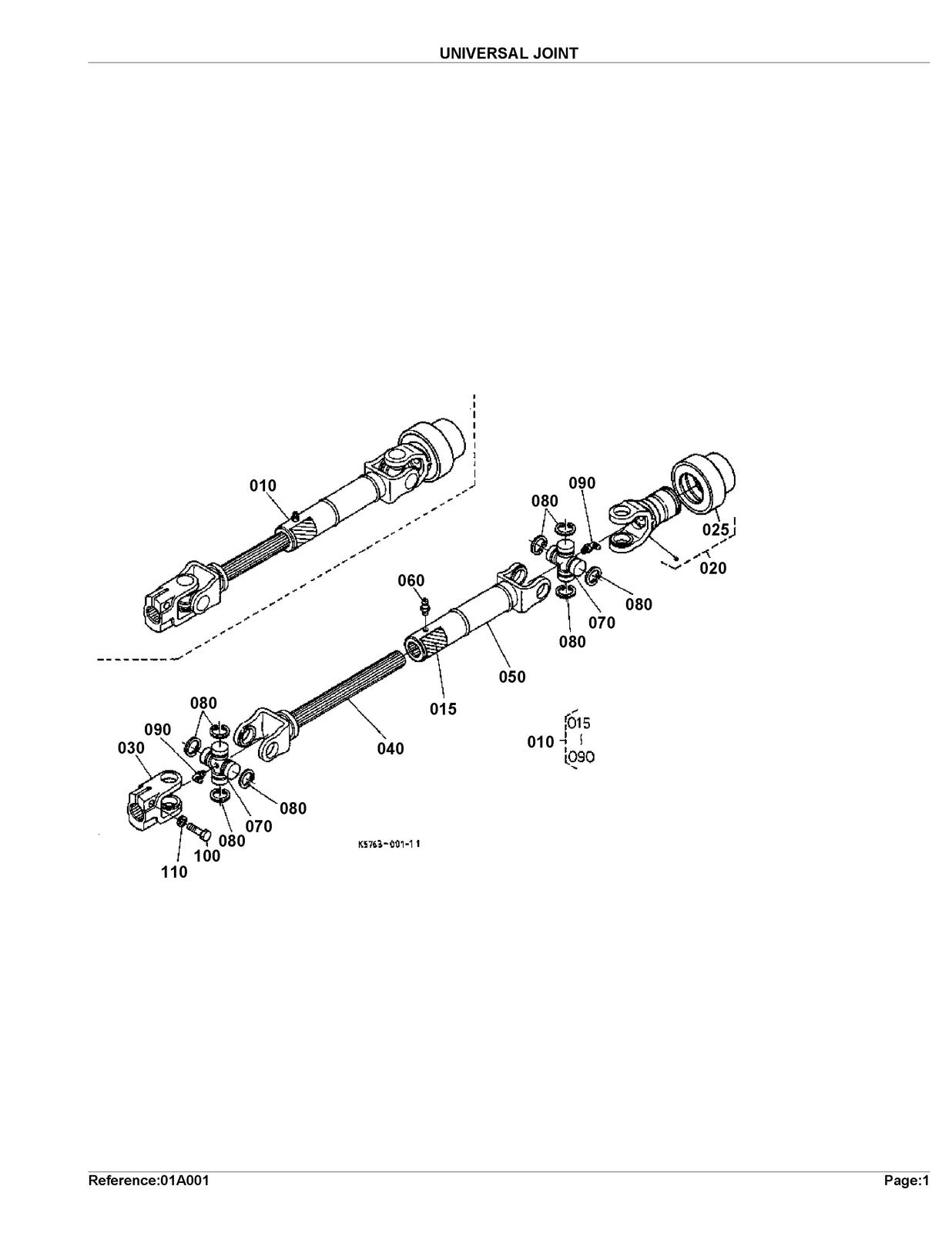 KUBOTA RCK60-30B Parts Manual - STEEL WIRE BOUND - PROTECTIVE COVERS