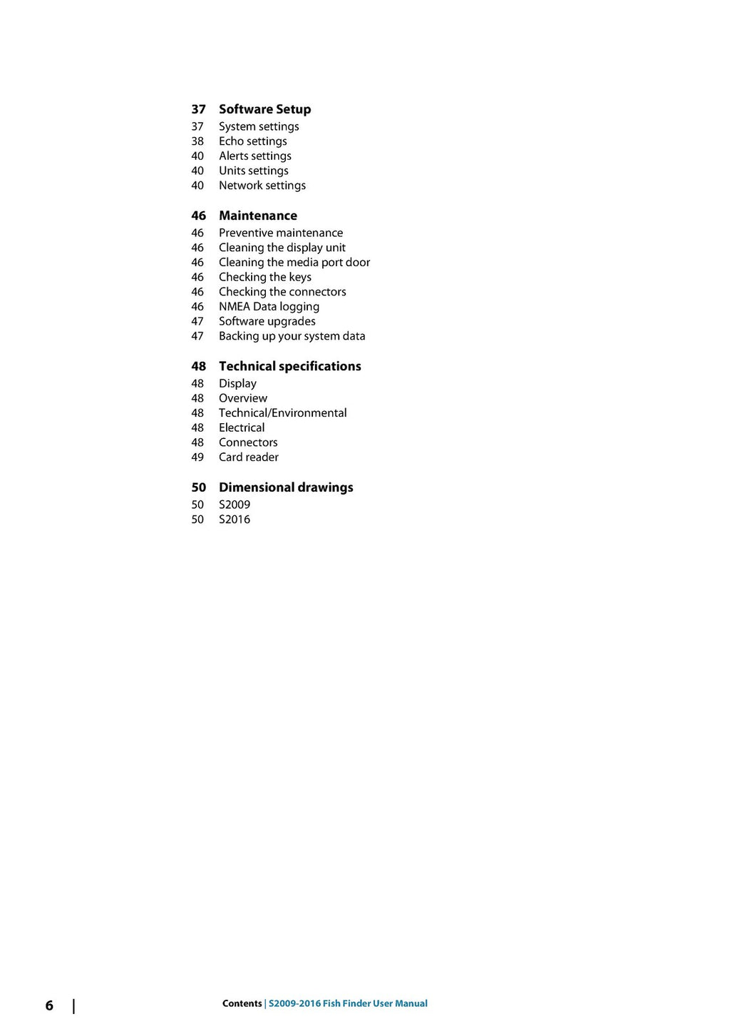 SIMRAD S2009-S2016 Fish Finder User Manual - STEEL WIRE BOUND - TOUGH COVERS